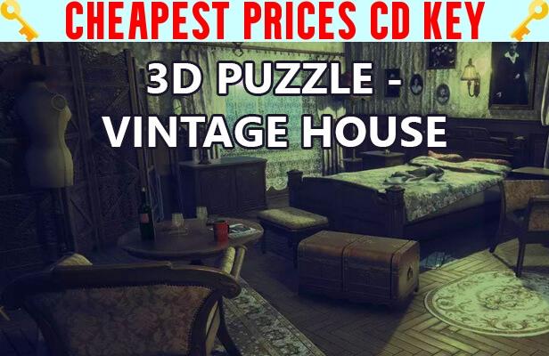 Buy 3D PUZZLE - Vintage House Cheap CD KEY