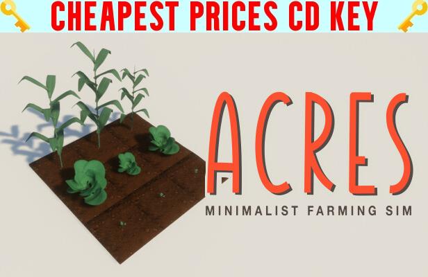 Buy ACRES: Minimalist Farming Sim Cheap CD KEY