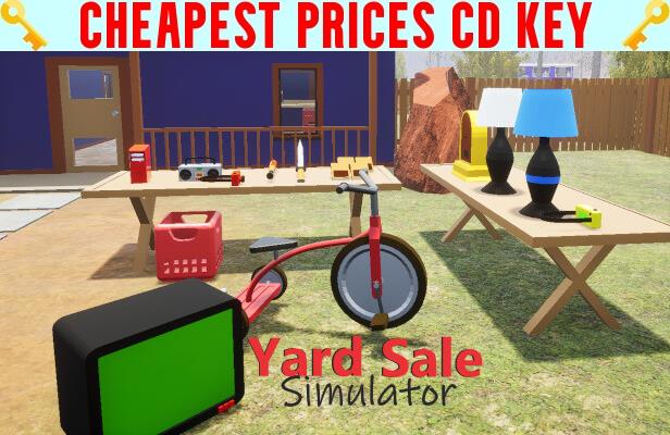 Buy Yard Sale Simulator Cheap CD KEY